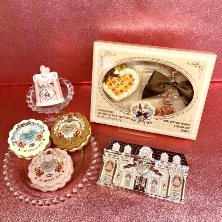 遥ページ　フラワーノーズ　スウィーティーベア　ピンクセレクション　セット FlowerKnows(フラワーノーズ)スウィーティーベアシリーズ香水セット